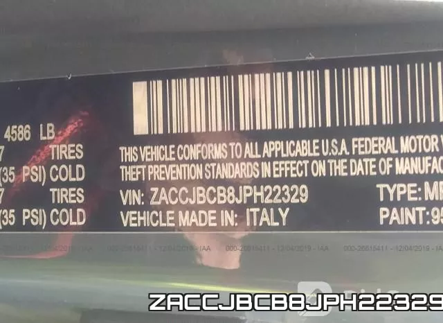 ZACCJBCB8JPH22329 фото 8