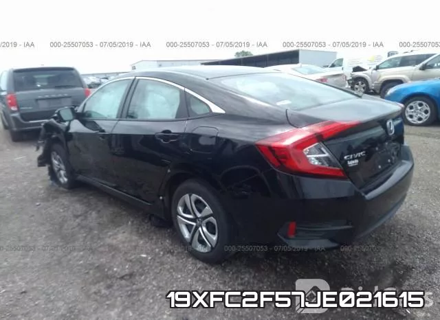 19XFC2F57JE021615 фото 2