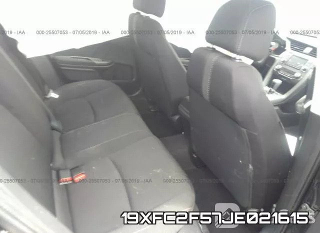 19XFC2F57JE021615 фото 5
