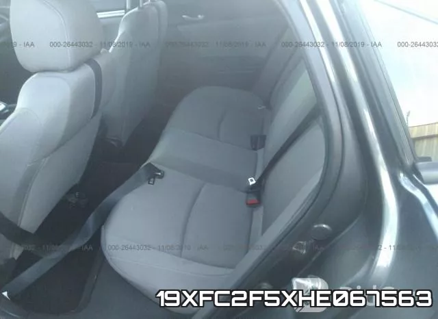 19XFC2F5XHE067563 фото 8