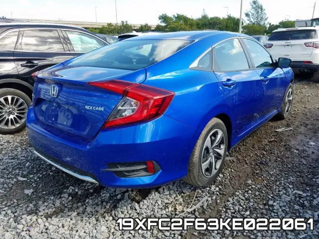 19XFC2F63KE022061 фото 5