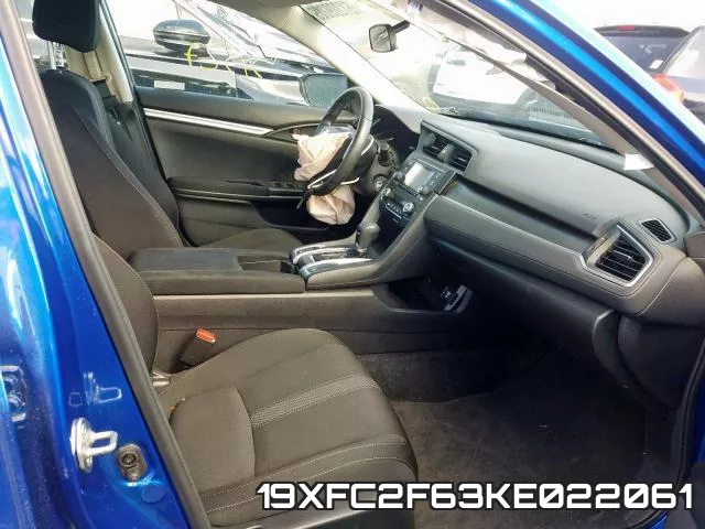 19XFC2F63KE022061 фото 6