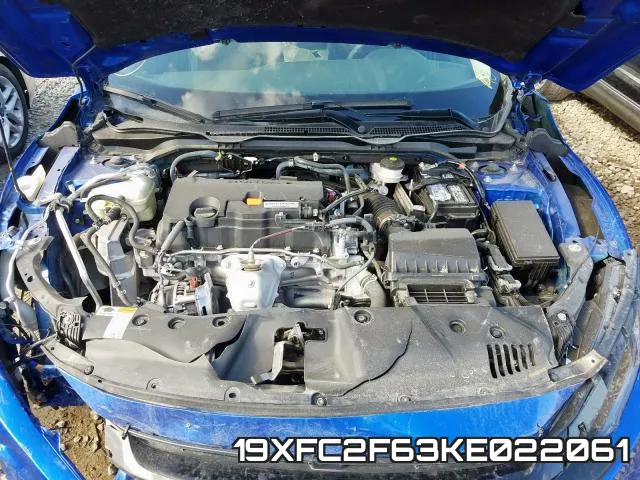 19XFC2F63KE022061 фото 8