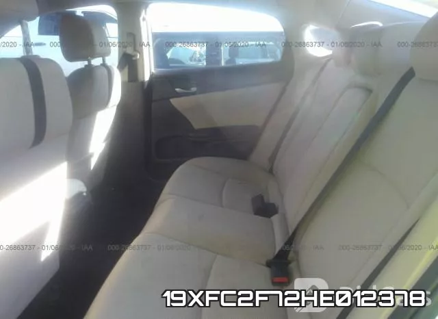 19XFC2F72HE012378 фото 9