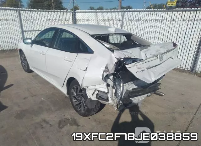 19XFC2F78JE038859 фото 4