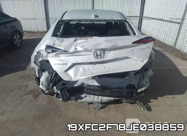 19XFC2F78JE038859 фото 6