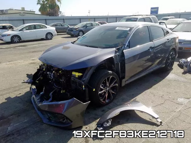 19XFC2F83KE212718 фото 3