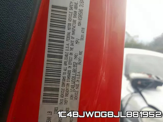 1C4BJWDG8JL881952 фото 2