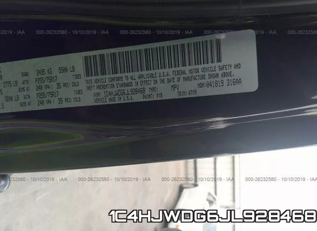 1C4HJWDG6JL928468 фото 10