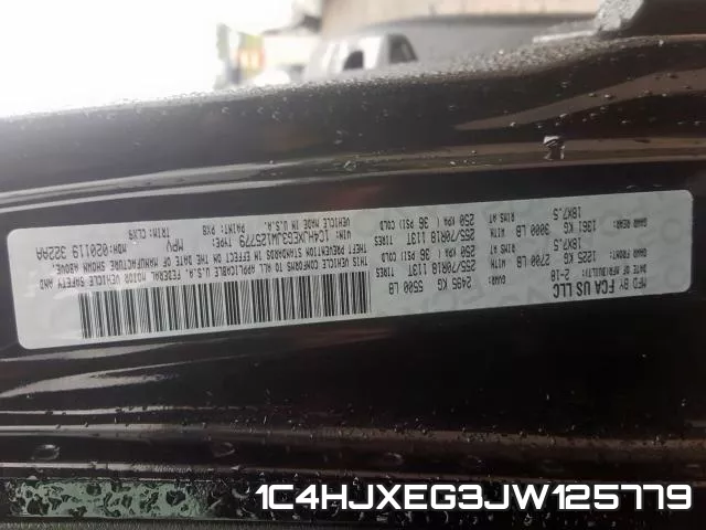 1C4HJXEG3JW125779 фото 2