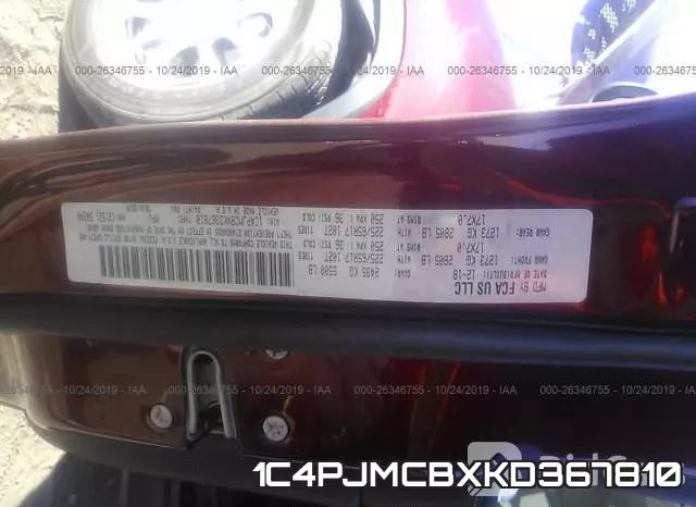 1C4PJMCBXKD367810 фото 8