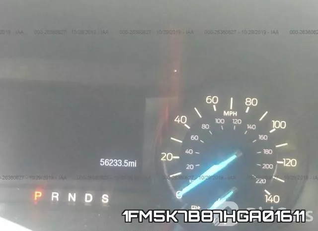 1FM5K7B87HGA01611 фото 4