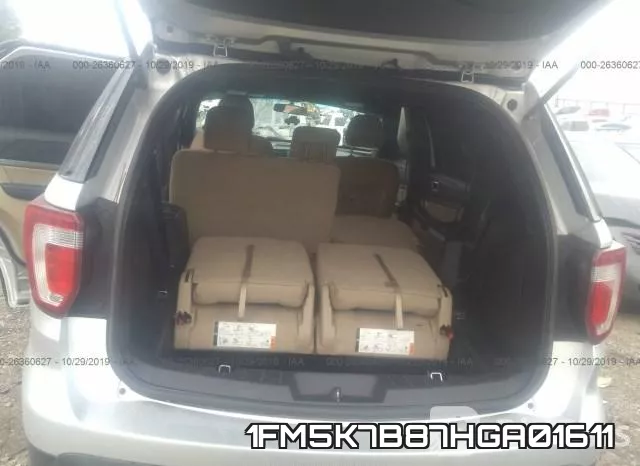 1FM5K7B87HGA01611 фото 5