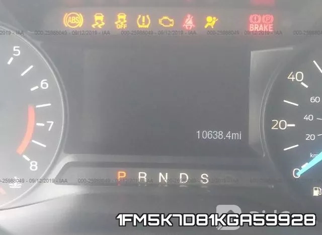 1FM5K7D81KGA59928 фото 7