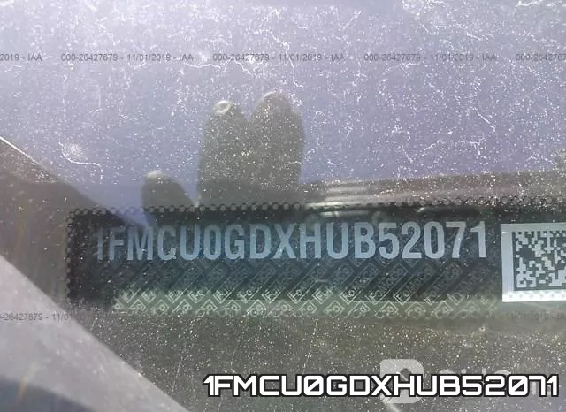 1FMCU0GDXHUB52071 фото 10