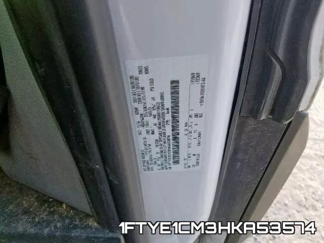 1FTYE1CM3HKA53574 фото 2