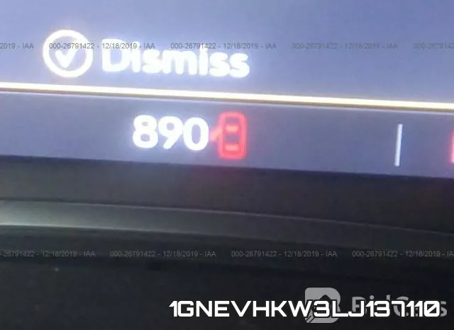 1GNEVHKW3LJ137110 фото 8