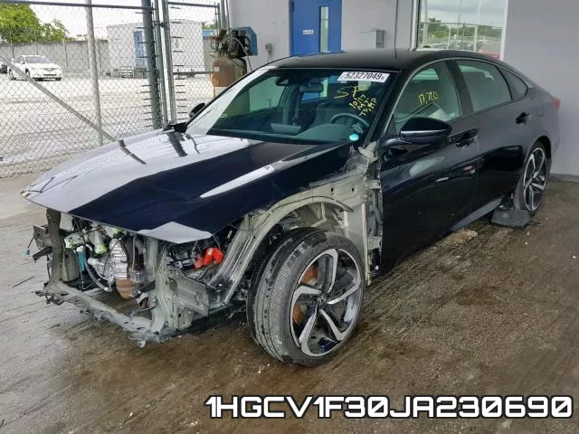 1HGCV1F30JA230690 фото 3