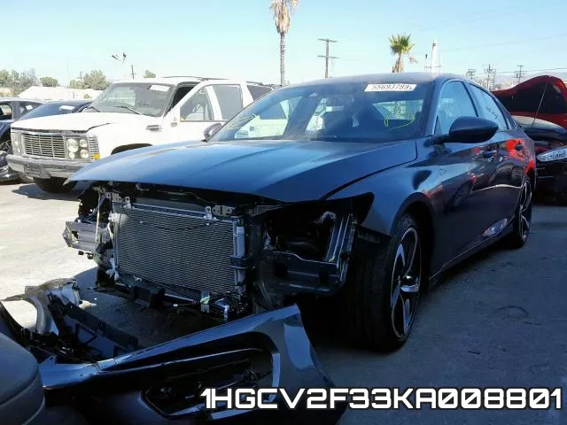 1HGCV2F33KA008801 фото 3