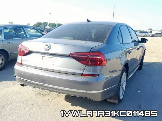1VWLA7A31KC011485 фото 2