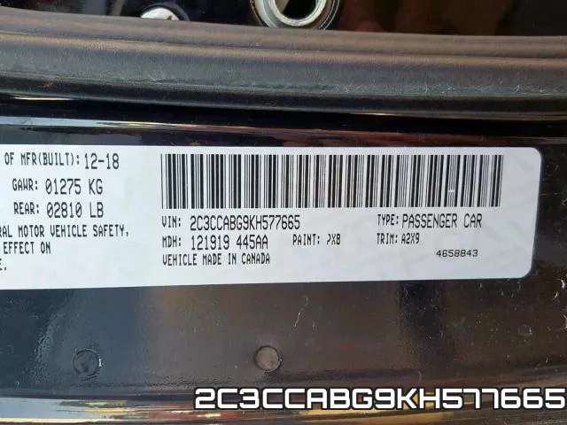 2C3CCABG9KH577665 фото 2
