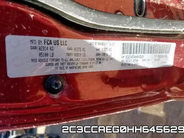 2C3CCAEG0HH645629 фото 2