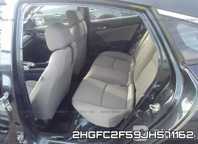 2HGFC2F59JH571162 фото 7