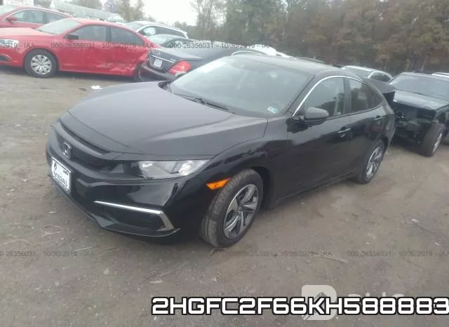 2HGFC2F66KH588883 фото 3
