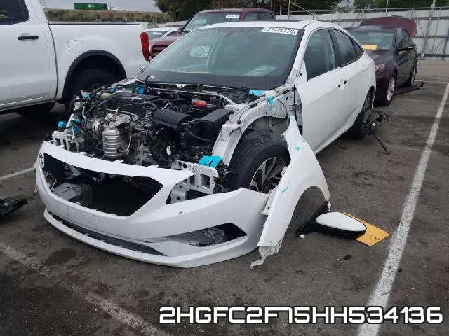 2HGFC2F75HH534136 фото 2