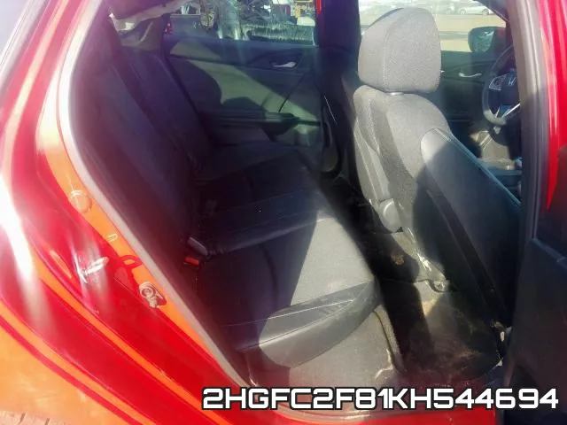 2HGFC2F81KH544694 фото 7