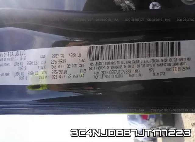 3C4NJDBB7JT177223 фото 6