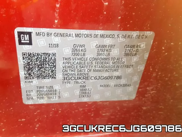 3GCUKREC6JG609786 фото 2