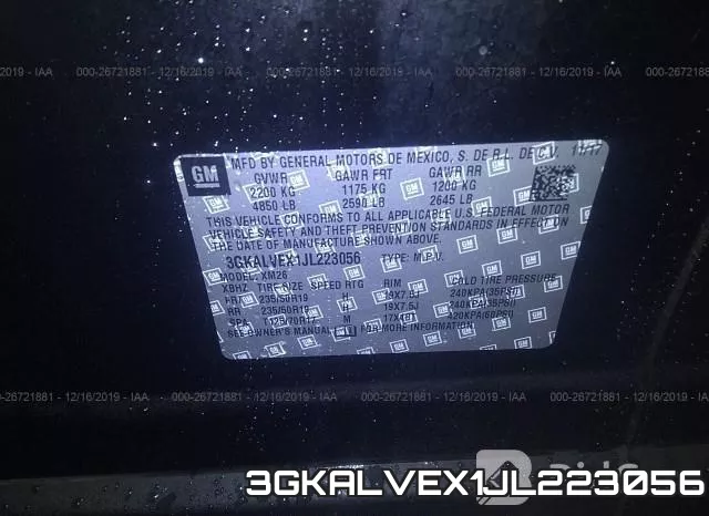 3GKALVEX1JL223056 фото 8