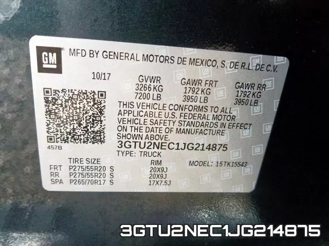 3GTU2NEC1JG214875 фото 2