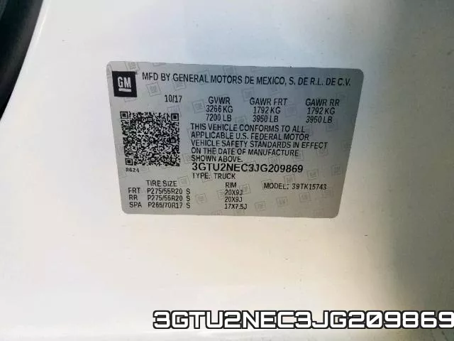 3GTU2NEC3JG209869 фото 2