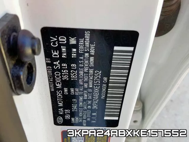 3KPA24ABXKE157552 фото 2