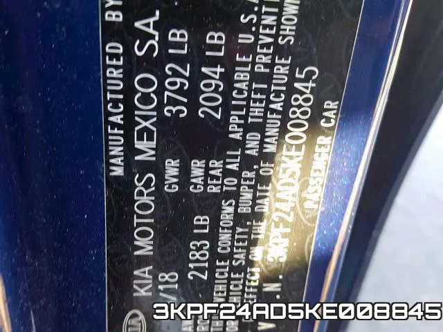 3KPF24AD5KE008845 фото 2