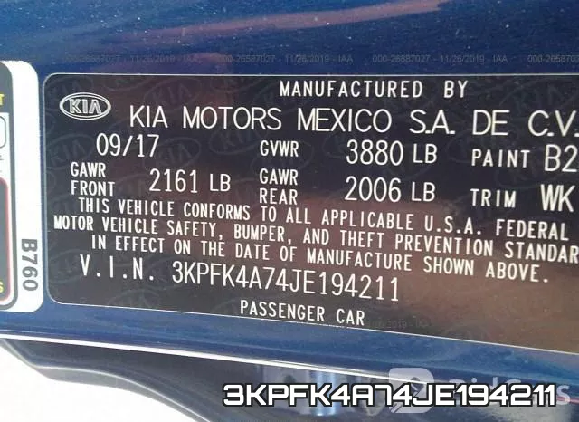 3KPFK4A74JE194211 фото 10