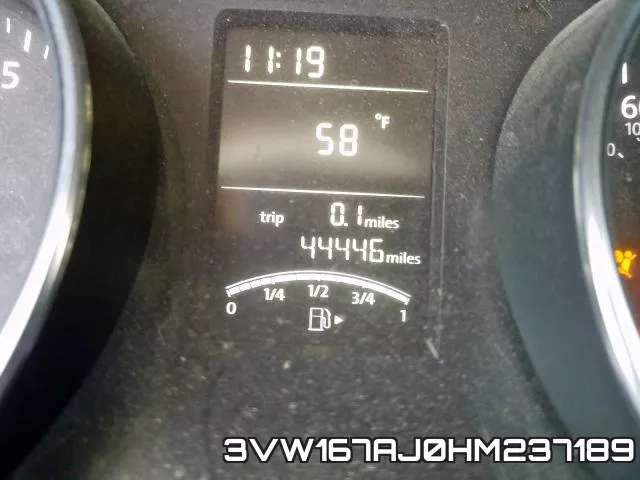 3VW167AJ0HM237189 фото 5