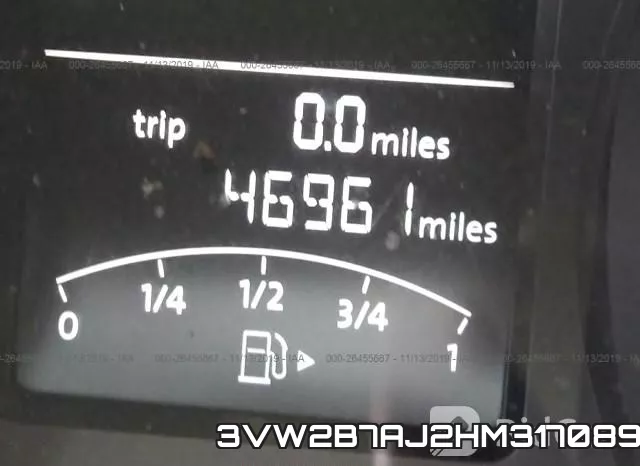 3VW2B7AJ2HM317089 фото 7