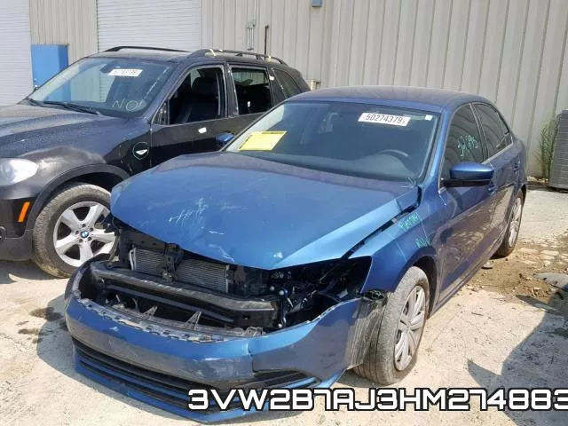 3VW2B7AJ3HM274883 фото 3