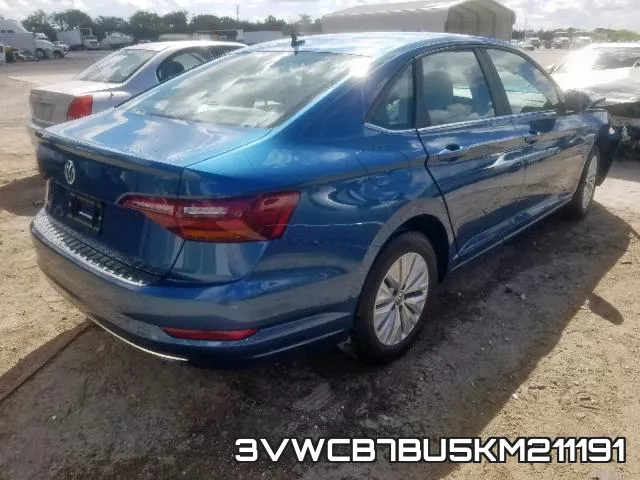 3VWCB7BU5KM211191 фото 5