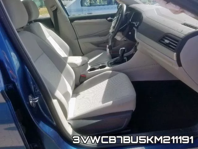 3VWCB7BU5KM211191 фото 6