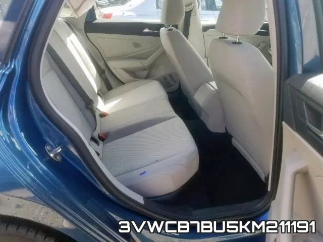 3VWCB7BU5KM211191 фото 7