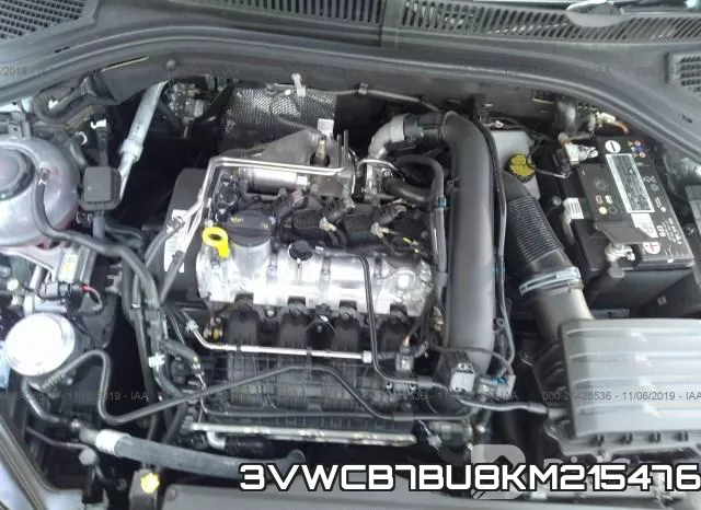 3VWCB7BU8KM215476 фото 2