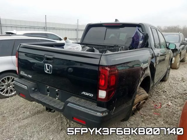 5FPYK3F68KB007140 фото 4