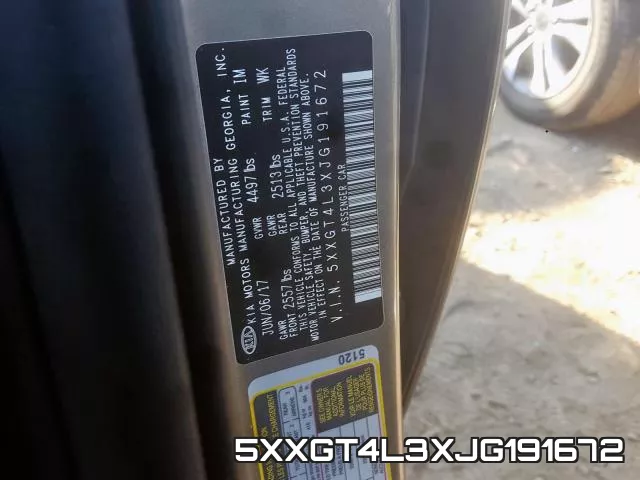 5XXGT4L3XJG191672 фото 2
