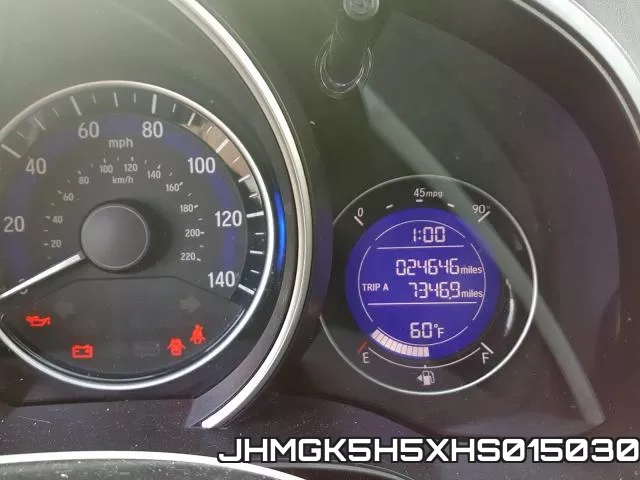 JHMGK5H5XHS015030 фото 9