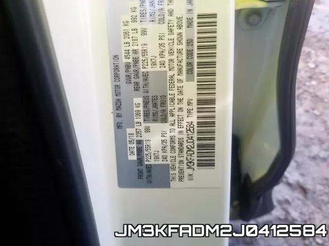 JM3KFADM2J0412584 фото 2