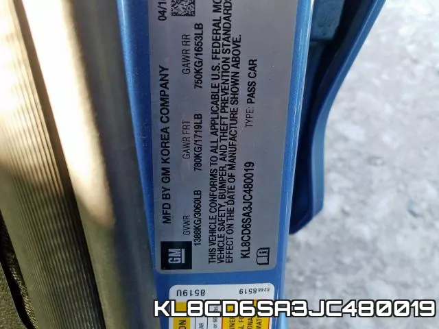 KL8CD6SA3JC480019 фото 2